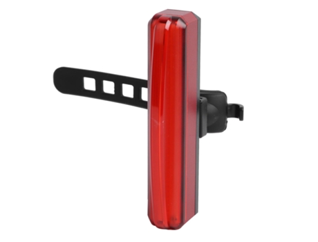 Luz para bicicleta, luz trasera para bicicleta con carga USB ajustable y liviana, fácil instalación para bicicleta de montaña(black) BISBISOUS