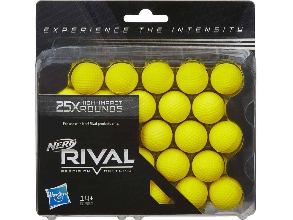 Bolas de Espuma NERF Rival (25 unidades)