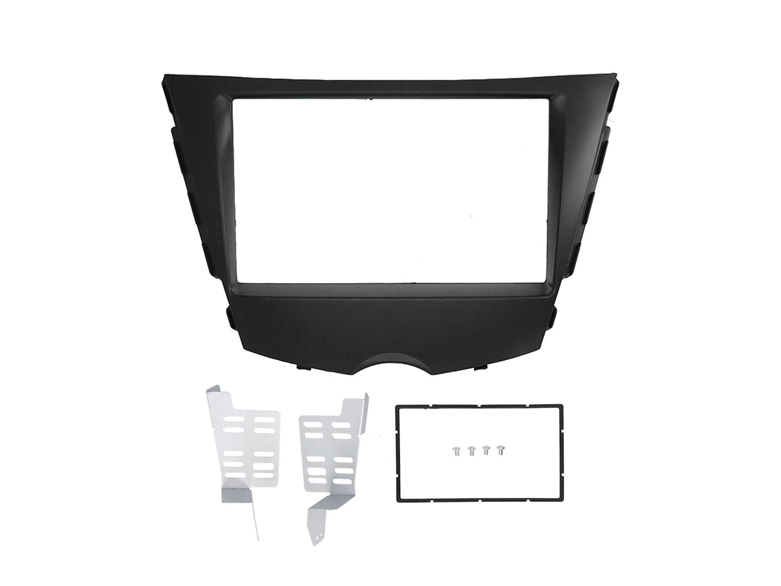 Panel frontal de radio 2DIN con DVD o marco de repuesto para Hyundai Veloster 2011-2018 GOKOCO
