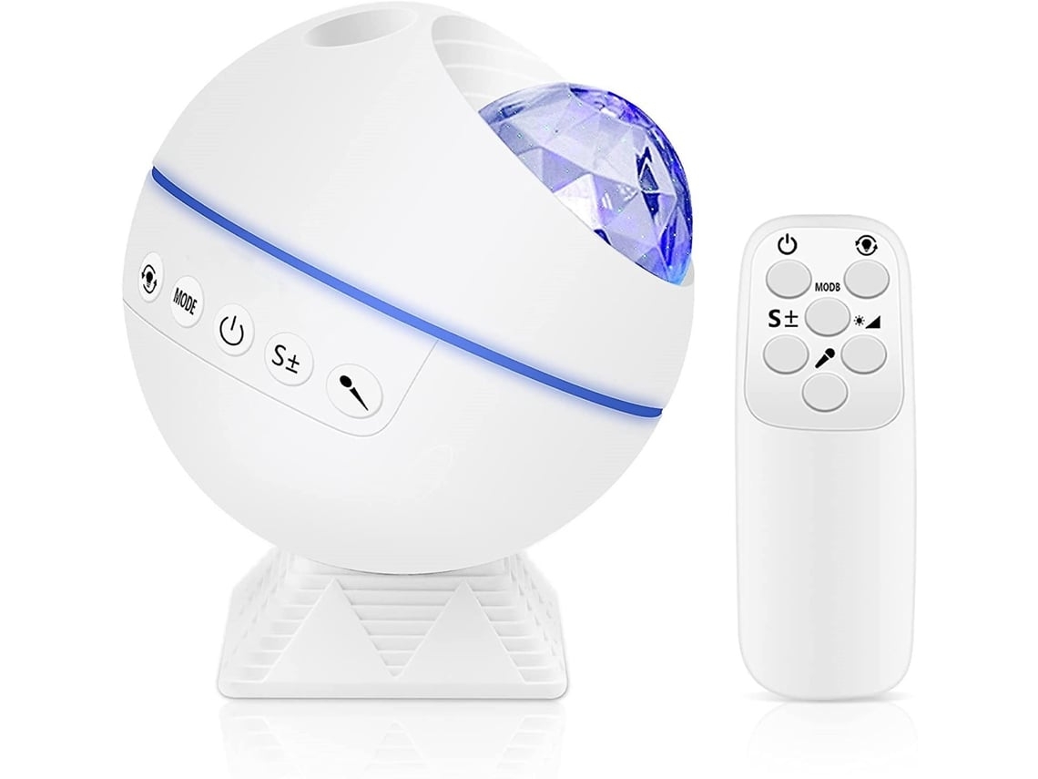 ELISEFASHION Proyector de Cielo Estrellado con Control Remoto y 10 Colores (no aplica)