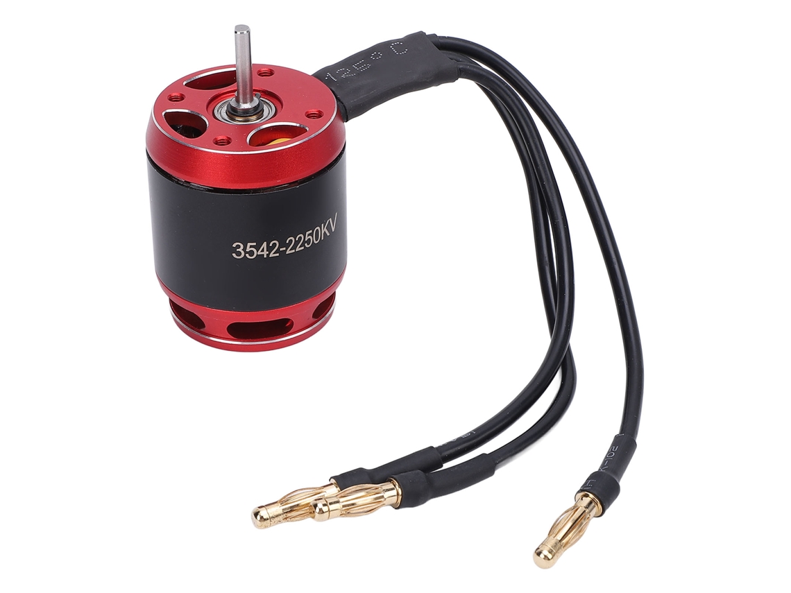 Motor Sin Escobillas 3542 Para Coche Teledirigido Todoterreno 1/10 Con Conector Banana 4.0 Para Axial Scx10 90046 D90 2250kv