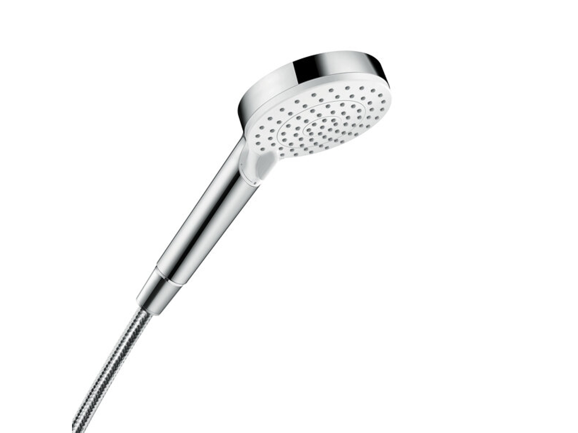 Ducha teléfono HANSGROHE Crometta Vario Green EcoSmart 6 l/min, blanco/cromo,
