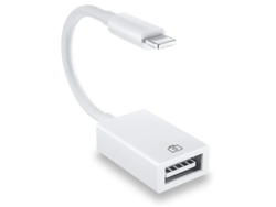 Adaptador USB para cámara, cable de sincronización de datos OTG hembra USB 2.0 para teléfono 11 X 8 7 6/Pad, soporte para concentradores, teclado MIDI y ratón YIZHOOD