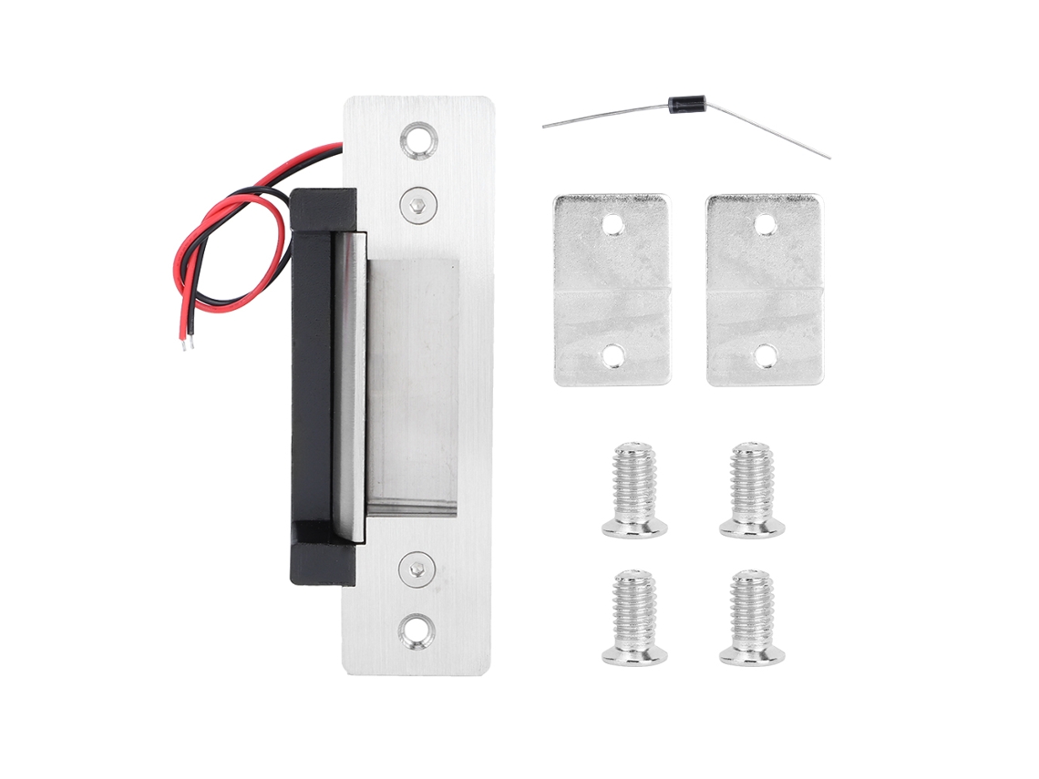 Cerradura Eléctrica De Cátodo Ajustable No Nc Para Puertas De Metal Y Madera - Accesorios Para Puertas