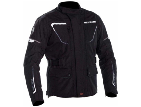 Abrigo para Hombre RICHA Phantom 2 Negro para Motociclismo (L)