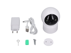 Cámara Wifi Para Interiores Tuya 1296p Con Doble Llamada, Visión Nocturna, Detección De Movimiento Y Seguimiento De 360 Grados.