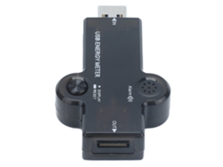 Probador Bluetooth Usb-c, Multímetro Digital Lcd, Medidor De Voltaje, Corriente, Potencia Y Capacidad Para Electrónica.