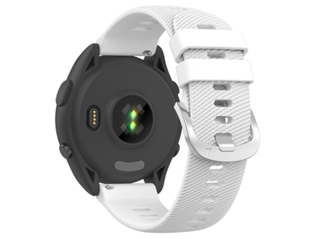 Correa de Silicona para Reloj Garmin Forerunner 165, 165 Music Blanco