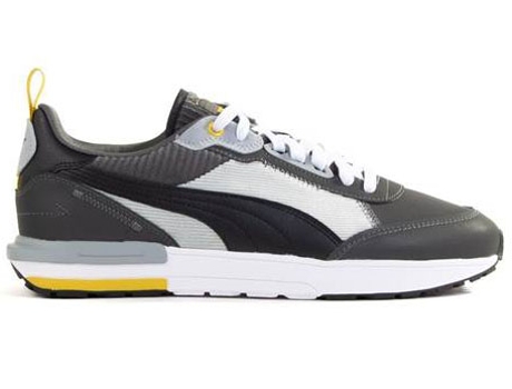 Zapatillas Deportivas PUMA R22 d (Gris - Material Sintético, Tejido- 45)