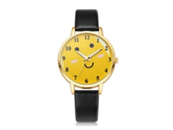 Reloj Analógico De Cuarzo Con Correa De Pu, Regalo De Joyería Para Estudiantes Amantes De Zhoulianfa (rojo)