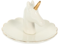 Bandeja De Cerámica Para Joyas Nuobesty De 115 Cm, Soporte Multifuncional Para Anillos, Accesorio Con Temática De Unicornio.