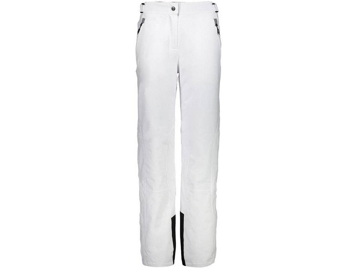 Pantalones para Mujer Ski Stretch Blanco para Esquí (L)
