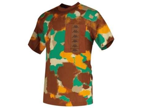 Camiseta de Hombre para Fútbol KAPPA Fapo Authentic Castanho Verde (L)
