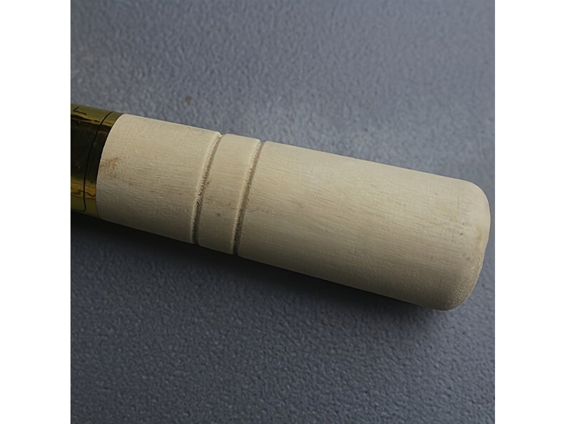 Espátula dentada de acero inoxidable Vayotoy con mango de madera