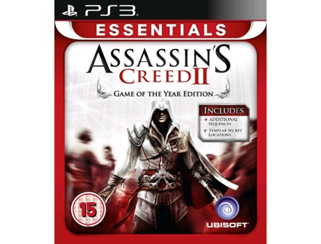Assassin's Creed 2 Juego del año (esenciales) / Ps3