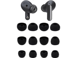 Almohadillas Para Auriculares Compatibles Con Lg Tone Free Fp9 Fp5 Fp8. 6 Pares. Tamaños S/m/l. Silicona Suave.