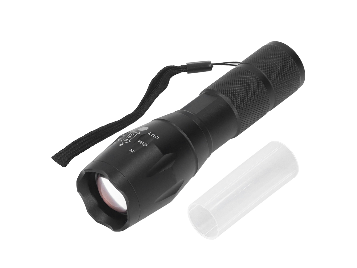 Linterna Led Pequeña Con Luz Verde Retráctil, Resistente Al Agua, Para La Caza Nocturna.