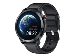 Reloj inteligente resistente al agua IP67 de 1,39 pulgadas con Bluetooth para hablar y medir el oxígeno en sangre (negro)