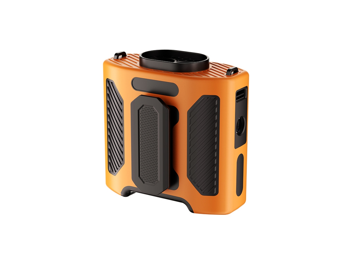 Ventilador Portátil De Cintura, Pequeno, Alto Fluxo De Ar, Para Atividades Ao Ar Livre, Canteiro De Obras E Cozinha