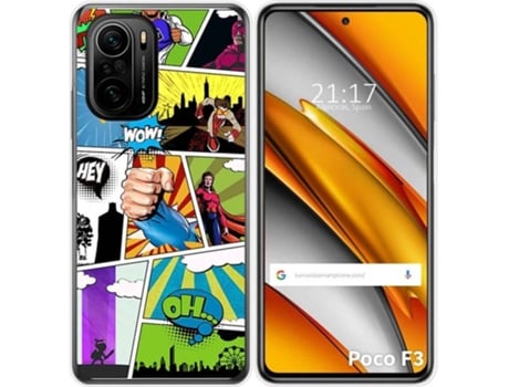 Carcasa Xiaomi Mi 11i 5G TUMUNDOSMARTPHONE Comic Multicolor
