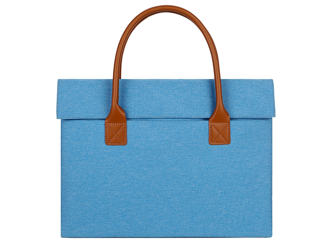 Bolsa para portátil con cremallera magnética, azul, Hexinyigjly (15 pulgadas)