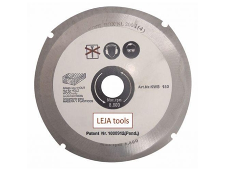 LEJA TOOLS-kws180pro-disco tronzador fresador para amoladoras angulares (Ø 180 mm)