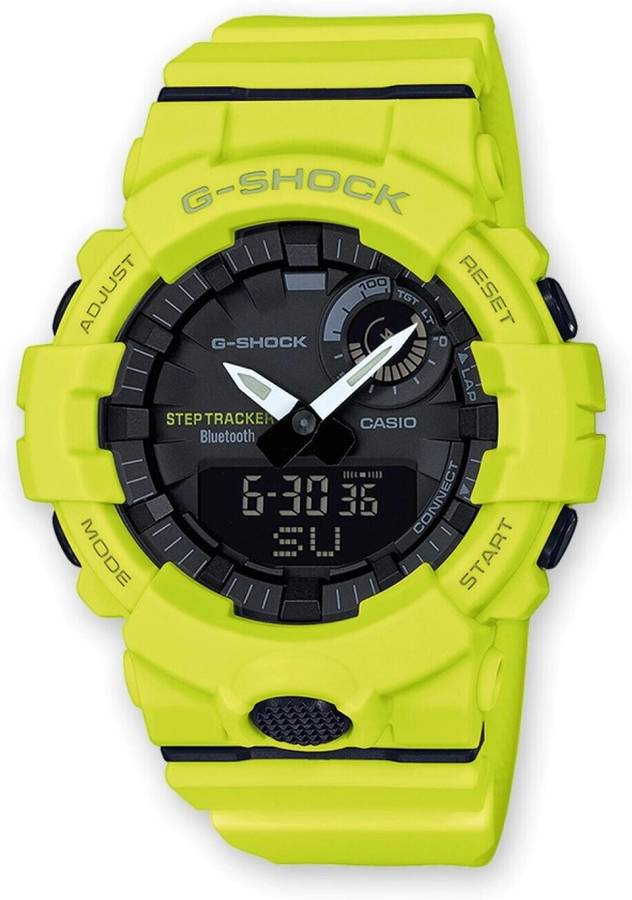 Reloj CASIO G-Shock Bluetooth Hombre (Acero y Resina - Amarillo)