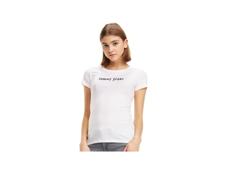 Camiseta TOMMY JEANS (S - Blanco)