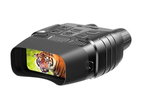 Alcance de gafas de visión nocturna infrarroja digital 5X40 para telescopio de largo alcance con cámara para grabación de fotografías - Negro YIZHO...