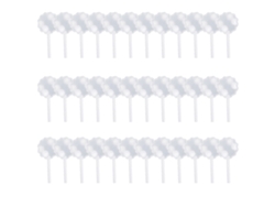 Pipetas de plástico de 4 ml, 50 piezas, para transferir líquidos a pastelitos y postres RNEMITERY