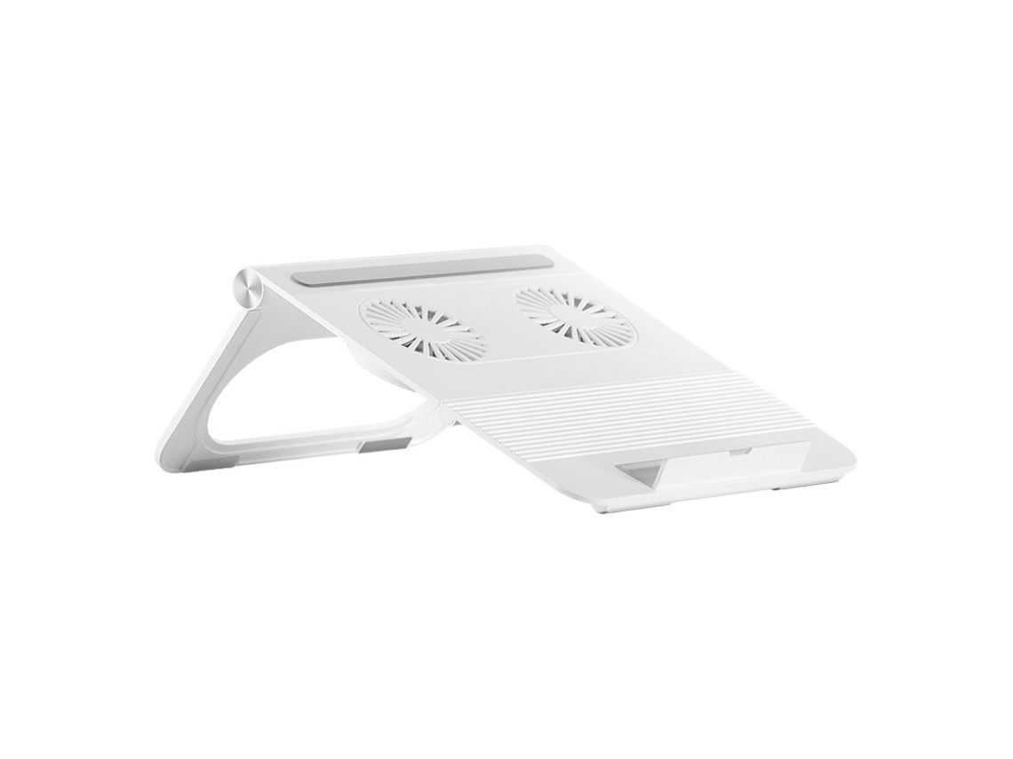 Suporte Para Notebook E Tablet Dobrável Portátil Com Ventilador De Resfriamento, Ajustável Em Altura, Base De Silicone, Resfriamento Aprimorado