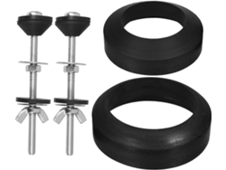 Kit De Pernos Y Tornillos Para Tanque De Inodoro Con Juntas Extendidas Para La Instalación De La Taza Del Inodoro