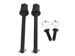 Eje de transmisión Verdant Touch para coche RC Axial Yeti Jr 1/18 (2 unidades), color negro