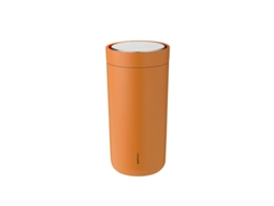 Copa TÃ©rmico Naranja Claro 400Ml - To-Go Click STELTON