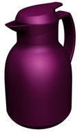 Jarra Termo Bolero leifheit lila capacidad de 1l para unas 8 tazas diseño original 10 morado satinado grande con tecla aroma aprox. 100 028344