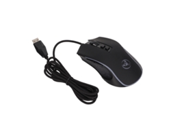 Ratón Mecánico Rgb Ajustable De 3600 Ppp, Ergonómico, Con Cable, Para Juegos Y Oficina, Portátil - Negro