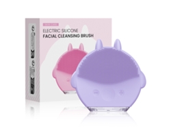 Cepillo de limpieza facial Chrui con 12 niveles de intensidad ajustables (morado)