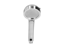 Ducha de mano portátil con rotación de 360°, 3 modos y parada de presión.