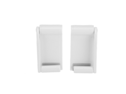 Soporte Ajustable Para Toallas De Papel De 2 Piezas Con Montaje Magnético En La Pared