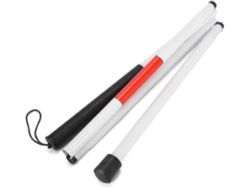 Bastón plegable para ciegos, bastón plegable portátil para ciegos fabricado en aleación de aluminio.