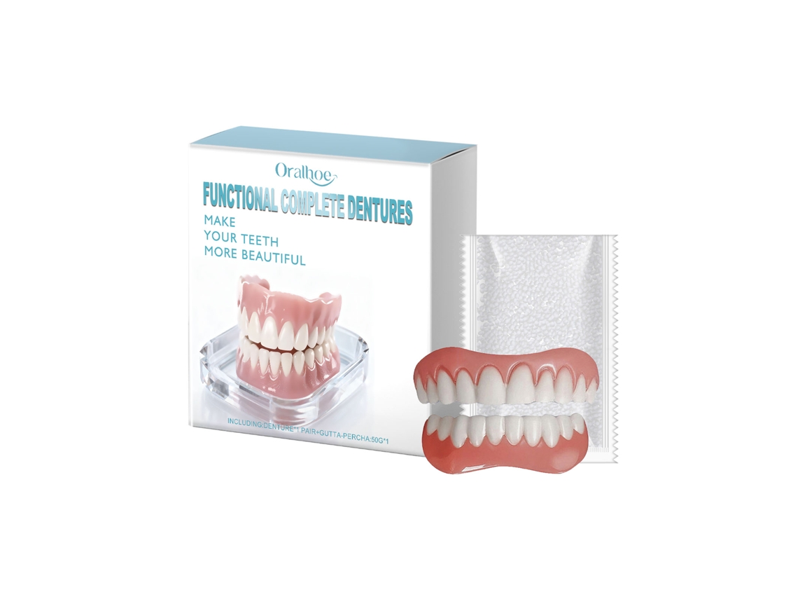 Decoración para prótesis dentales