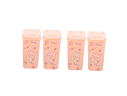Besportble Amosfun De Plástico Y Mini Papelera De Escritorio Y Escritorio 15.50x10.00x10.00cm -tamaño: 15.5...