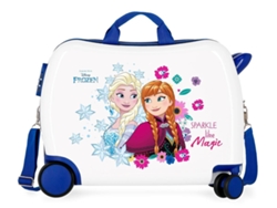 Maleta infantil Disney Sparkle Like Magic Frozen Abs blanca