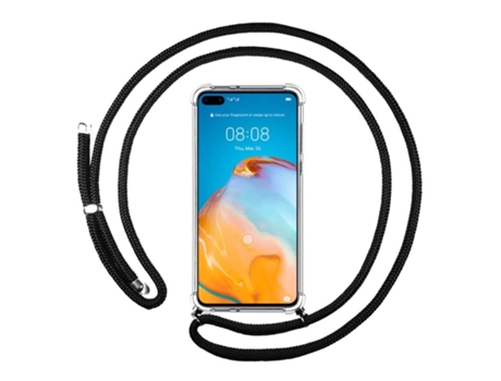 Carcasa Huawei P40 TUMUNDOSMARTPHONE Colgante Negro