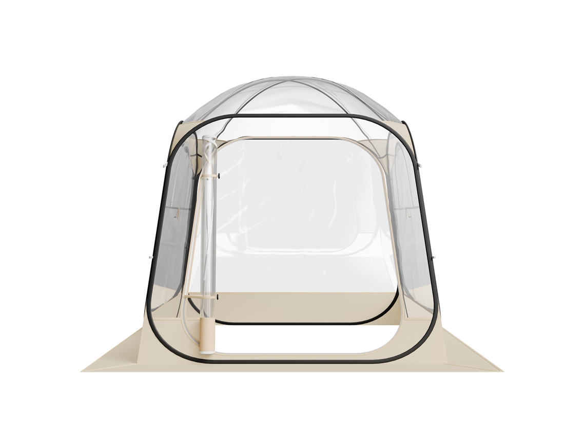 Tienda deportiva de emergencia Succebuy 183 x 183 x 195 cm para 2-4 personas