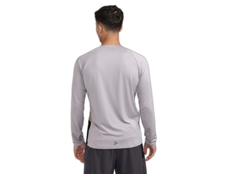 Camiseta de Hombre para Running CRAFT Gris (S)