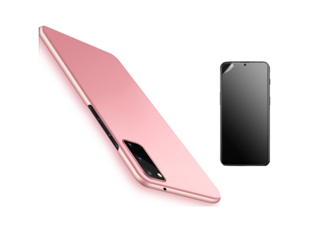 Carcasa + Protector Xiaomi Poco M3 Pro 5G Turtleshell Rosa