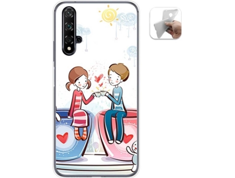 Carcasa Huawei Nova 5T / Honor 20 TUMUNDOSMARTPHONE Café Multicolor
