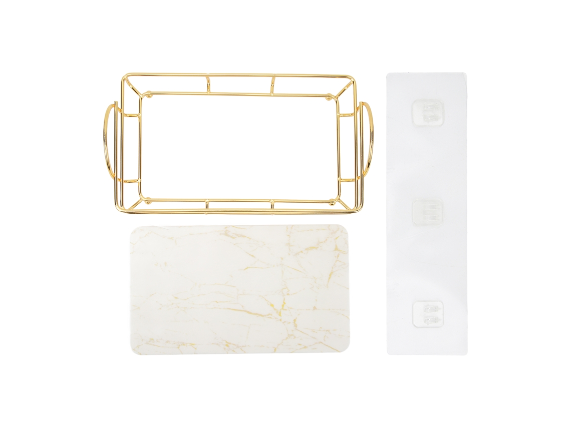 Organizador de mostrador para almacenamiento de cosméticos, estante para baño y dormitorio