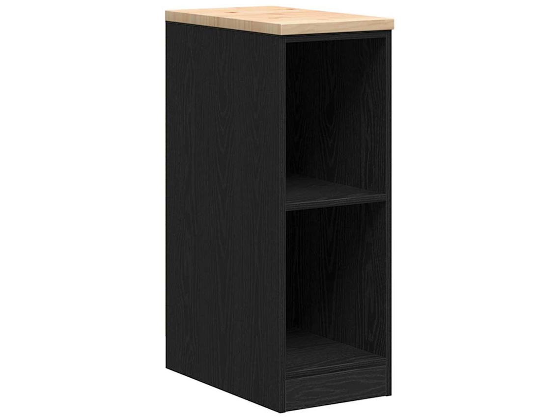 Maison Exclusive - Armario De Almacenamiento Para Garaje Negro 30x51x85 Cm